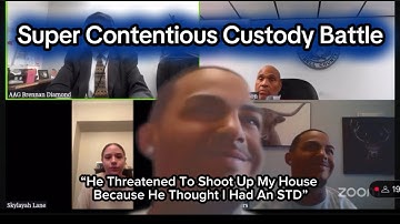 Super Contentious Custody Battle Dad Is Allegedly Abusive #familycourtplaylist