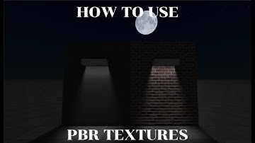 How to use PBR Textures the right way in roblox Studio!