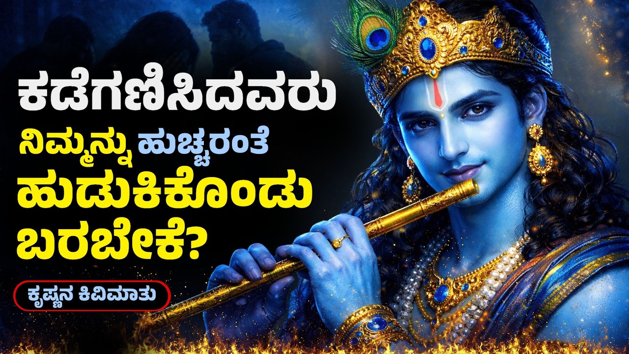 ನಿಮಗೆ ನೋವು ಕೊಟ್ಟವರಿಗೆ ನಿಮ್ಮ ಬೆಲೆ ತಿಳಿಯುವಂತೆ ಮಾಡುವುದು ಹೇಗೆ? 🔥 ಶ್ರೀಕೃಷ್ಣನ 14 ಅಮೂಲ್ಯ ಜೀವನ ಪಾಠಗಳು