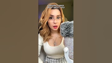 ASMR GUESSING GAME ABOUT YOU! ✨ #asmr #shortsvideo #shorts #asmrforsleep #asmrfast