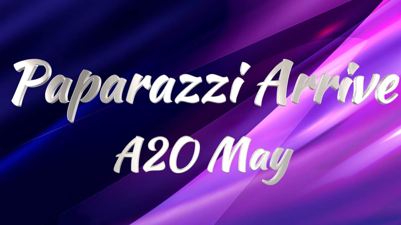 A2O May - Paparazzi Arrive (KARAOKE VERSION)