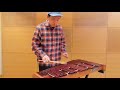 88【KOROGI卓上木琴】desk xylophone improvisation「小動物が登る」YAMAHA ME-105