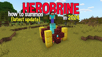 How To Summon Herobrine in 2024 Minecraft (LATEST UPDATE!)