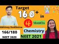 How to Score 160+ in NEET CHEMISTRY 2021 | 4 Months Strategy