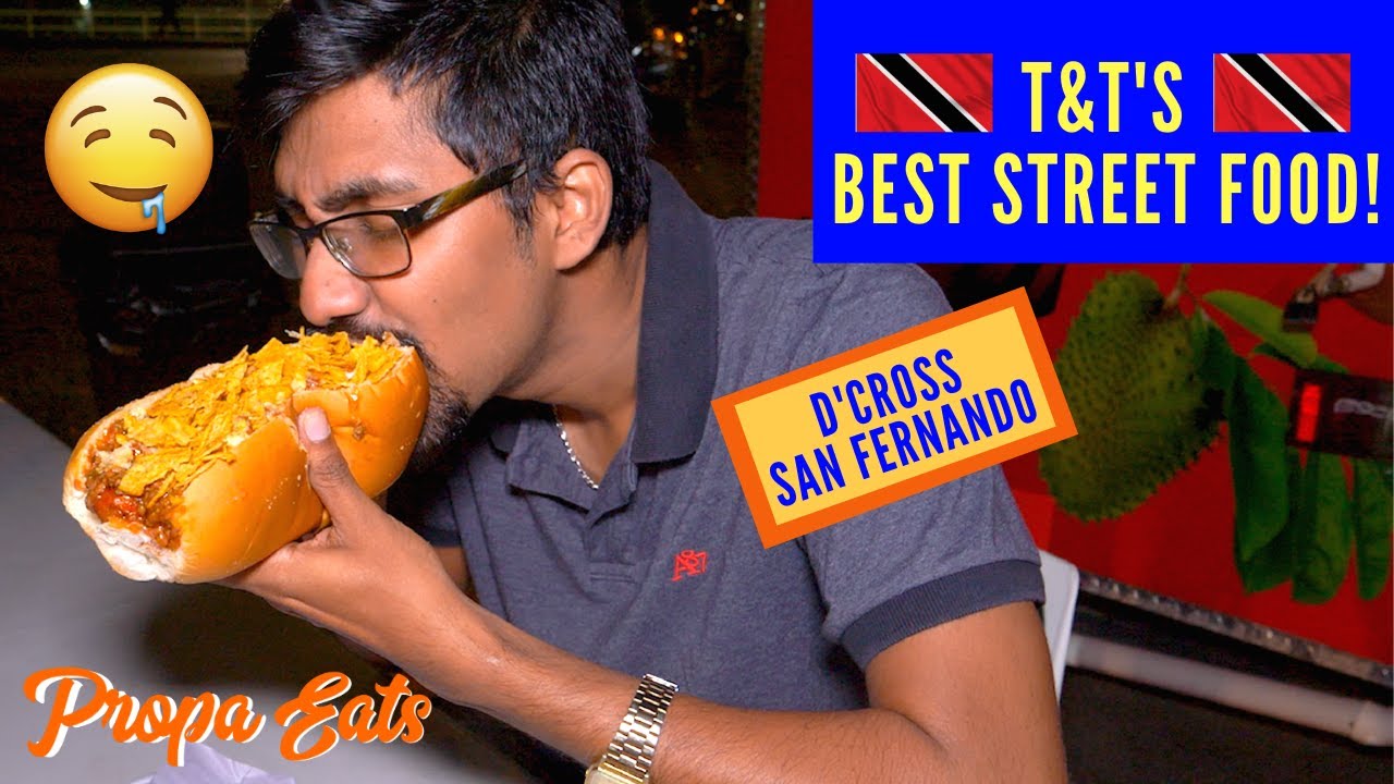 D'Cross MUST-TRY Street Food 🍔🍟🌭🌯 | San Fernando, Trinidad and Tobago | Propa Eats