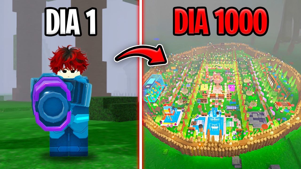 Sobreviví 1000 Días con la MEJOR CLASE de 99 Noches en el Bosque