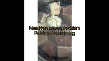 SUP DAGING PALING SIMPLE (BY ULALA KITCHEN)