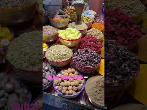 Dubai Spice Souk #dubai #spices #goldsoukdubai  #flavour #memories