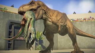 BIGGEST DINO PARK EVER! RELEASE ALL DINOSAURS! Jurassic World Evolution 3
