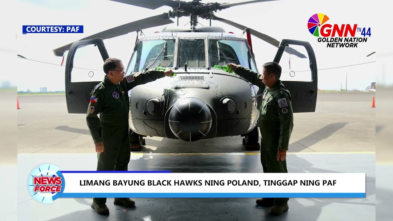 LIMANG BAYUNG BLACK HAWKS NING POLAND, TINGGAP NING PAF