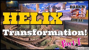 Model Railroad Scenery - Transform a Helix with Sculpt a Mold Alternative - N Scale Iron Horse Route