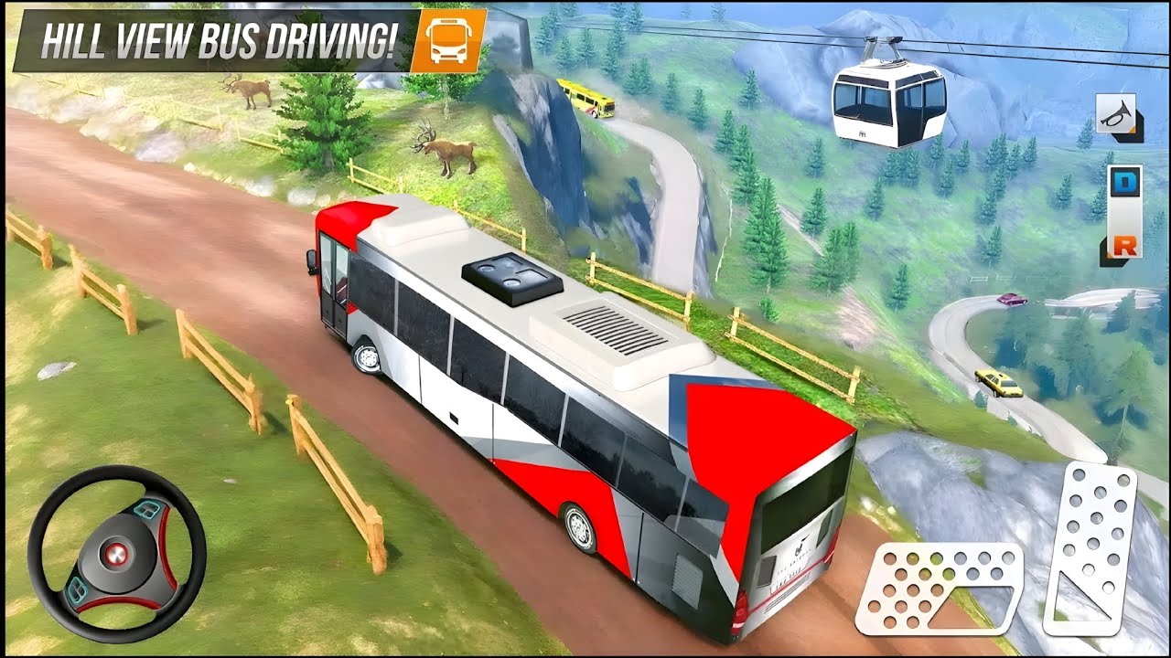 offroad modern bus driving 4x4 bus gameplay
