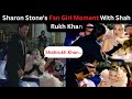 Sharon stones fan girl moment with shah rukh khan at red sea film festival 2022  bollywood