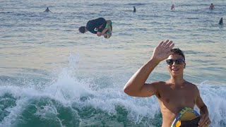 World Champion Skimboarders takeover Rio de Janeiro!🏄 #RAYBANMETA