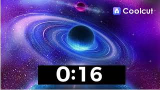 30 Second Timer With Relaxing Music and Space Wealth