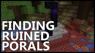 Where To Find RUINED PORTALS In Minecraft