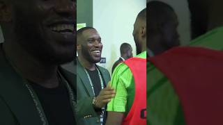 Jay Jay Okocha meets Super Eagles at AFCON 2024