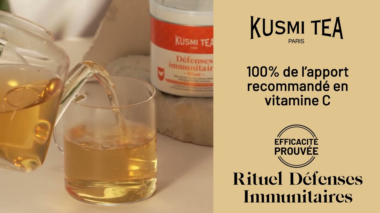 Nouveauté : Rituel Défenses Immunitaires - Thé vert enrichi en acérola source de vitamine C