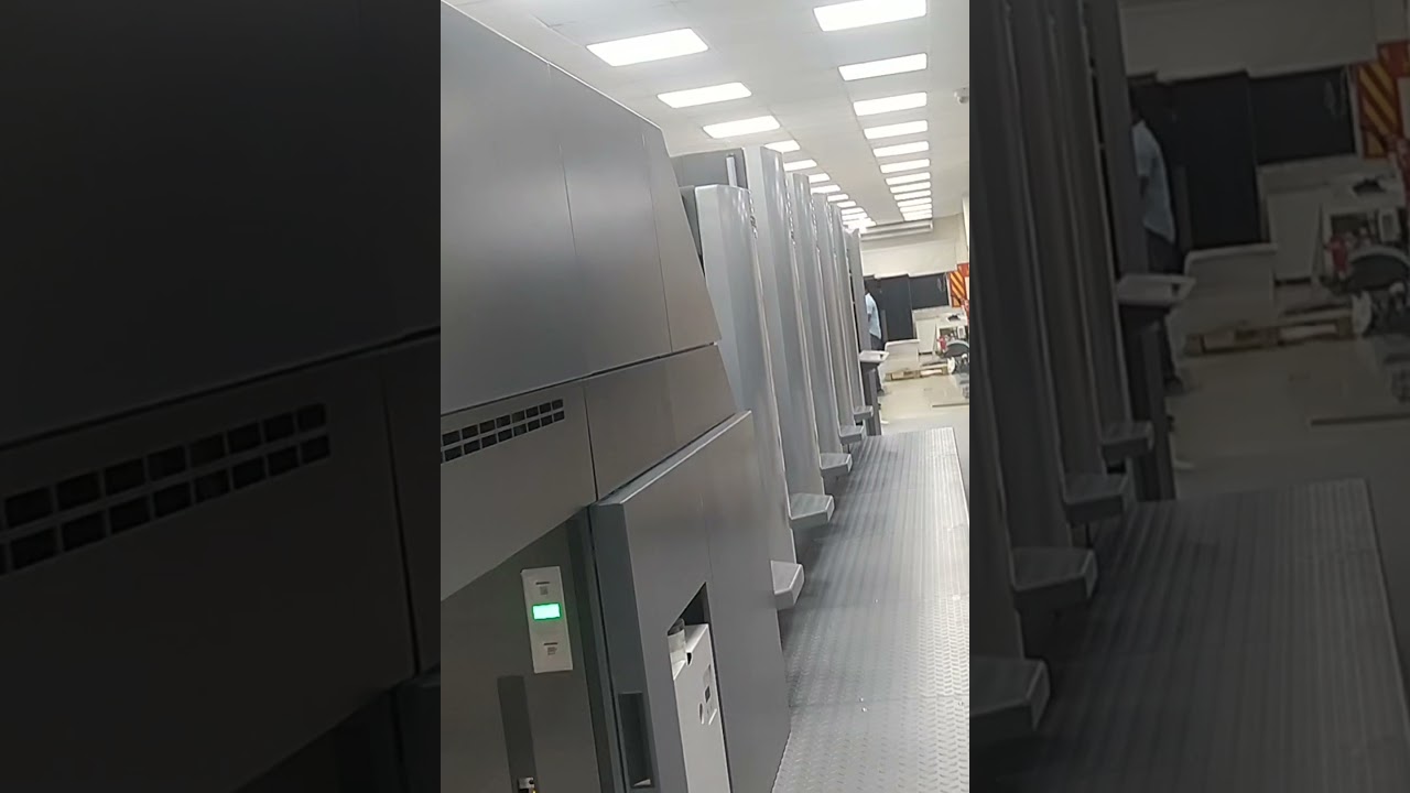 HEIDELBERG CD 102-4+L, OFFSET PRINTING MACHINE