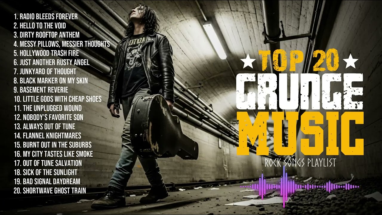 The Best Playlist Rock | Underground Music inspired by Pearl Jam style