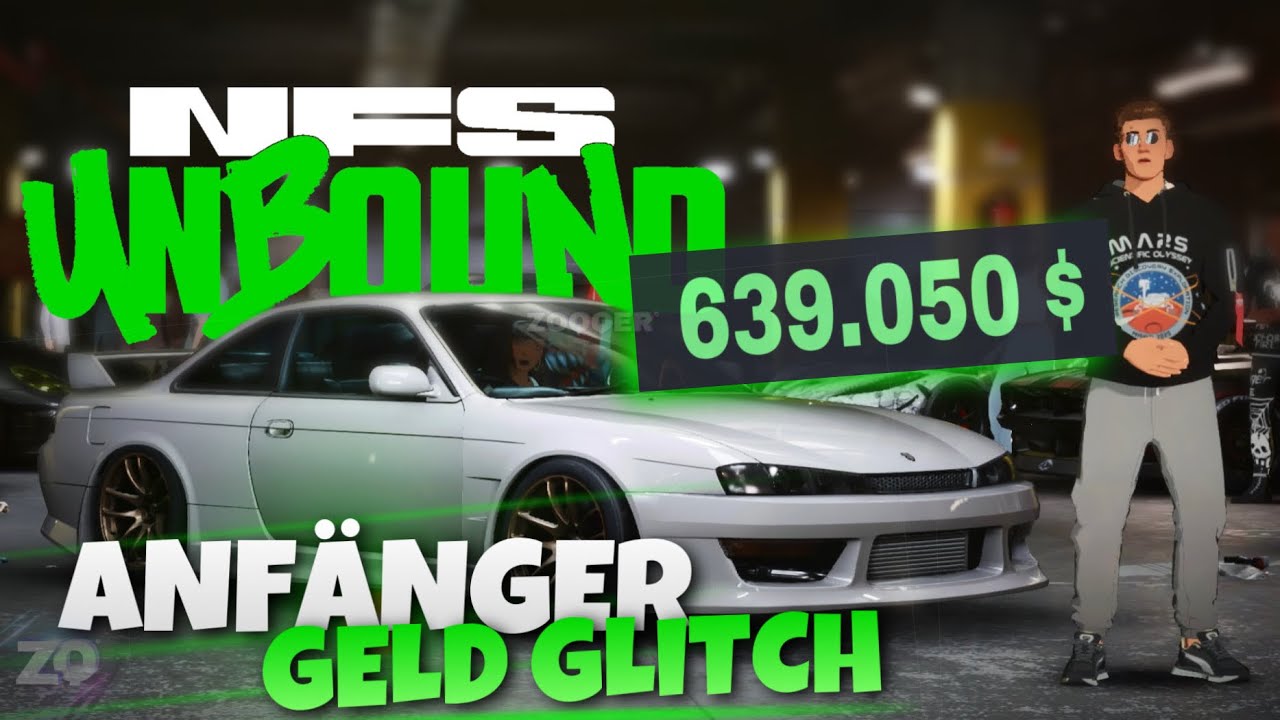 Anfänger GELD GLITCH - NEED FOR SPEED UNBOUND - YouTube