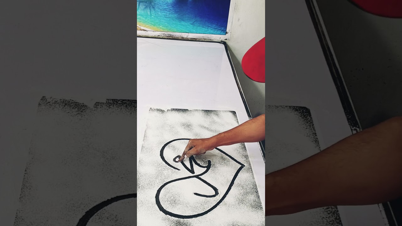 Muhammad s.a.w name calligraphy tutorial in Arabic | N M calligraphy 🤔#shorts