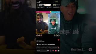 Vitamin114 & Brahim.Z #tiktoklive Vitamin114 will doch kein Rückkampf mit Brahim.z #2026 #funny 