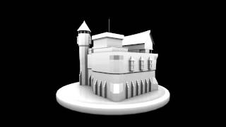[environment 3D model] Castle Render test