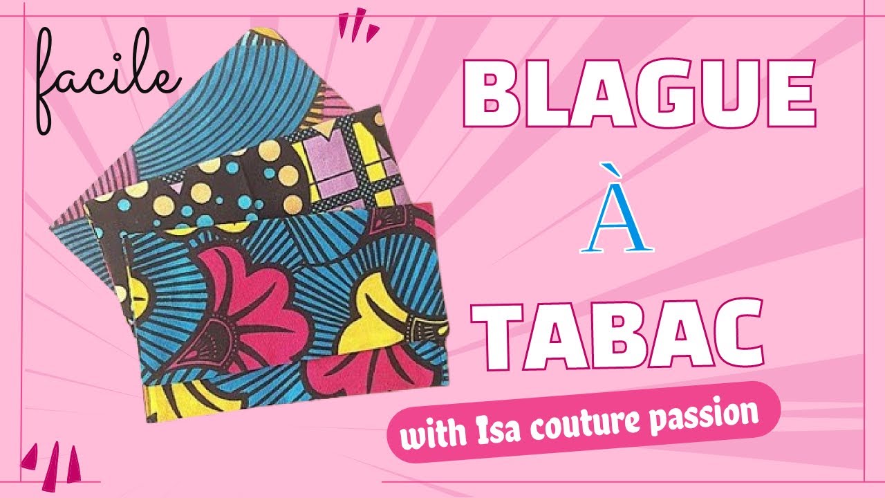 Blague à Tabac Couture DIY | Projet Facile pour Débutants