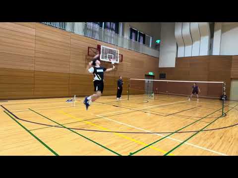 【バドミントン】たくさん試合できるシングルミニ大会に再び参戦 4試合ダイジェスト【283】