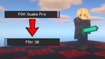 i lowered my FOV after every kill..