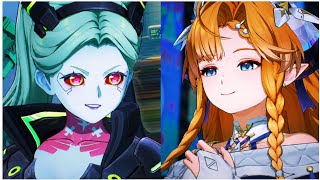 Rebecca teaches Sigrika how to be a Baddie | Wuthering Waves x Cyberpunk Edgerunners