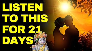 MOST EFFECTIVE ! Manifest Love Meditation | Janmashtami 2024 | Powerful Krishna Mantras | Mahakatha