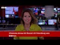 Ukrainian drones hit Russia’s St Petersburg area | BBC News