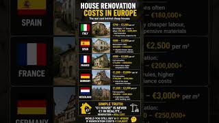What Does It Cost to Renovate in Europe?