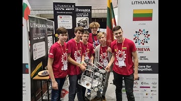 2022 Lituanica X. Winners of FIRST Global Challenge. Highlights