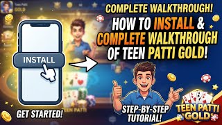 كيفية تثبيت Teen Patti Gold ودليل شامل للعبة screenshot 3