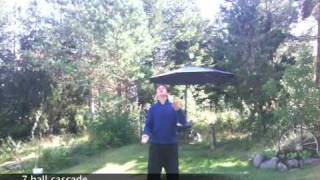 Juggling training July 2009