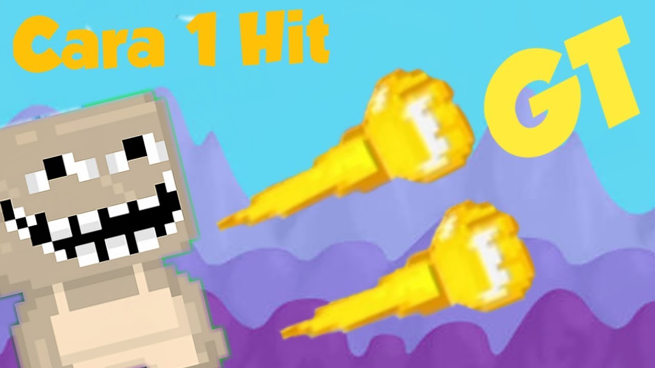 Cara Hack 1 Hit Growtopia Android|Growtopia Indonesia - YouTube
