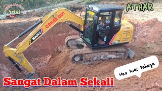 Excavator Buat Kolam Ikan Hasil Memuaskan | Mas Budi Bahuga 01 #cvalbytasyarahayu