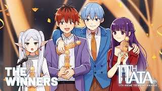 Winners of the 11th Anime Trending Awards