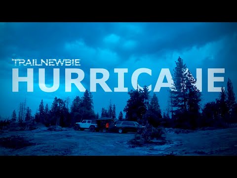Overlanding in Historic CA HURRICANE | Offroad With MINIMALIST MoonShade Awning w/…