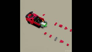 Ferrari SF90 XX Stradale car fast build #lego