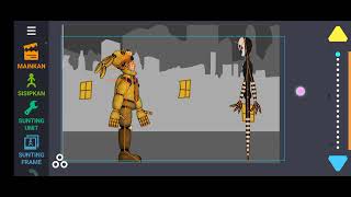 2 fredbear and springlock failure l dc2 l lets animate lol l #springlock#puppet#dc2