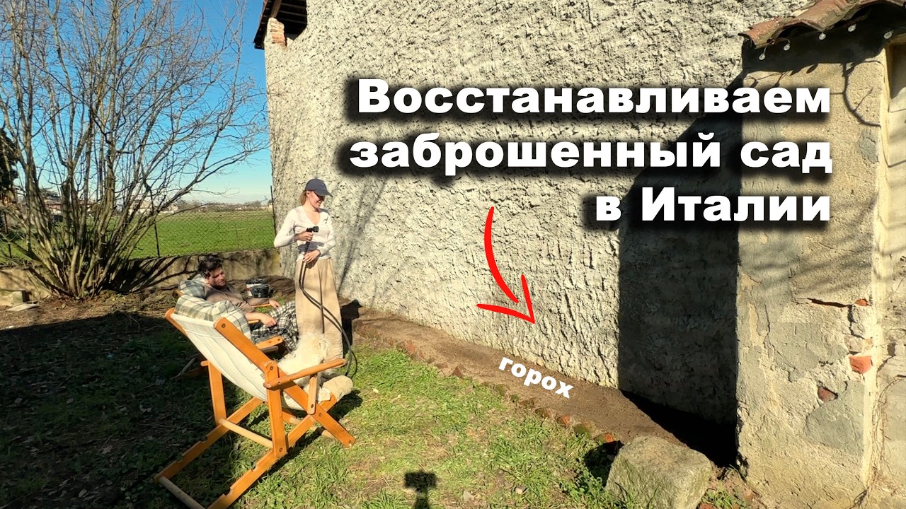 Восстанавливаем заброшенный сад в Италии