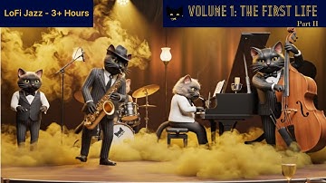Morning Jazz Music for Focus & Productivity: The Jazz Katz Groove #autumnjazzmusic #lofi #lofijazz