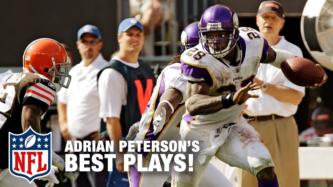 Adrian Peterson's Dominant Highlights NFL - YouTube