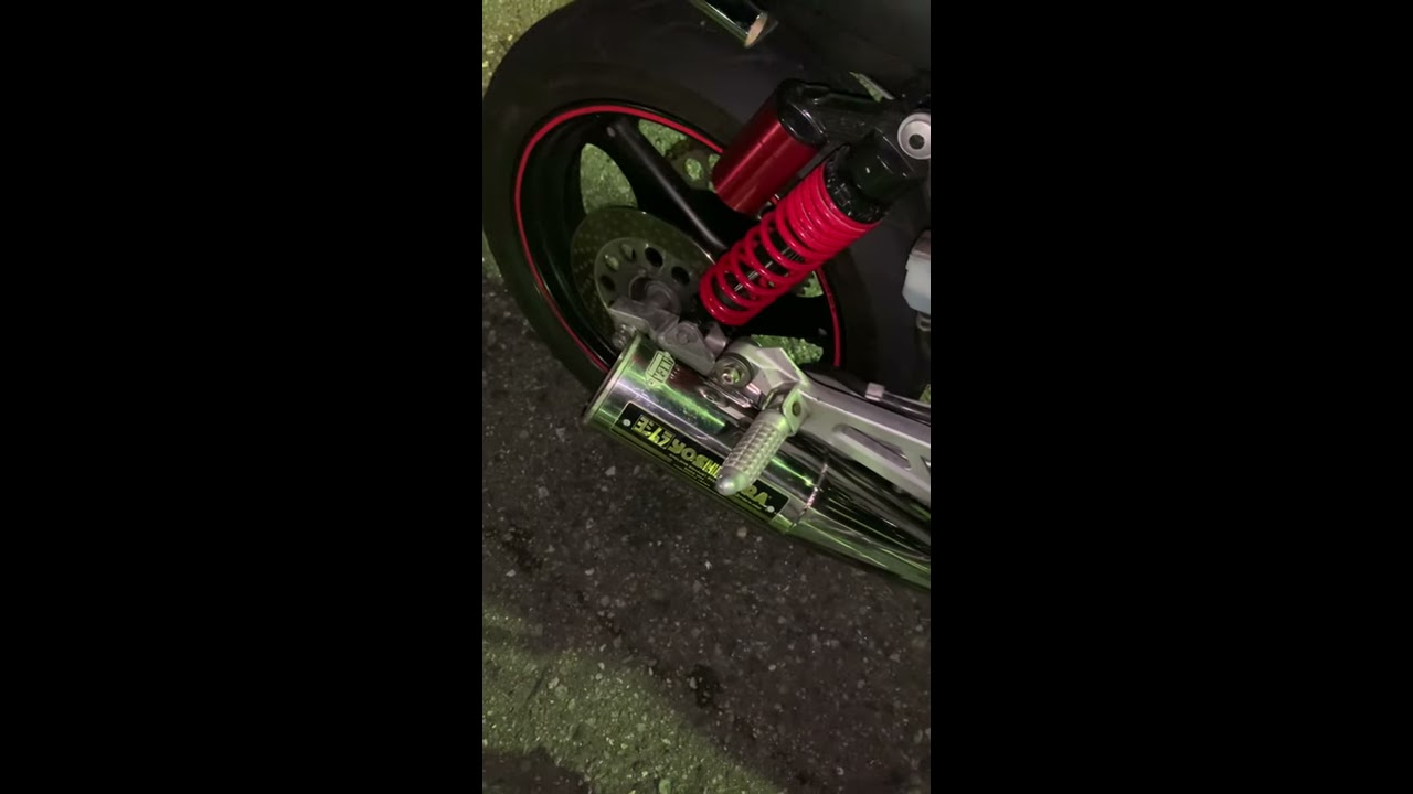 gsx 400 インパルスマフラー音 ヨシムラドラッグサイクロン改