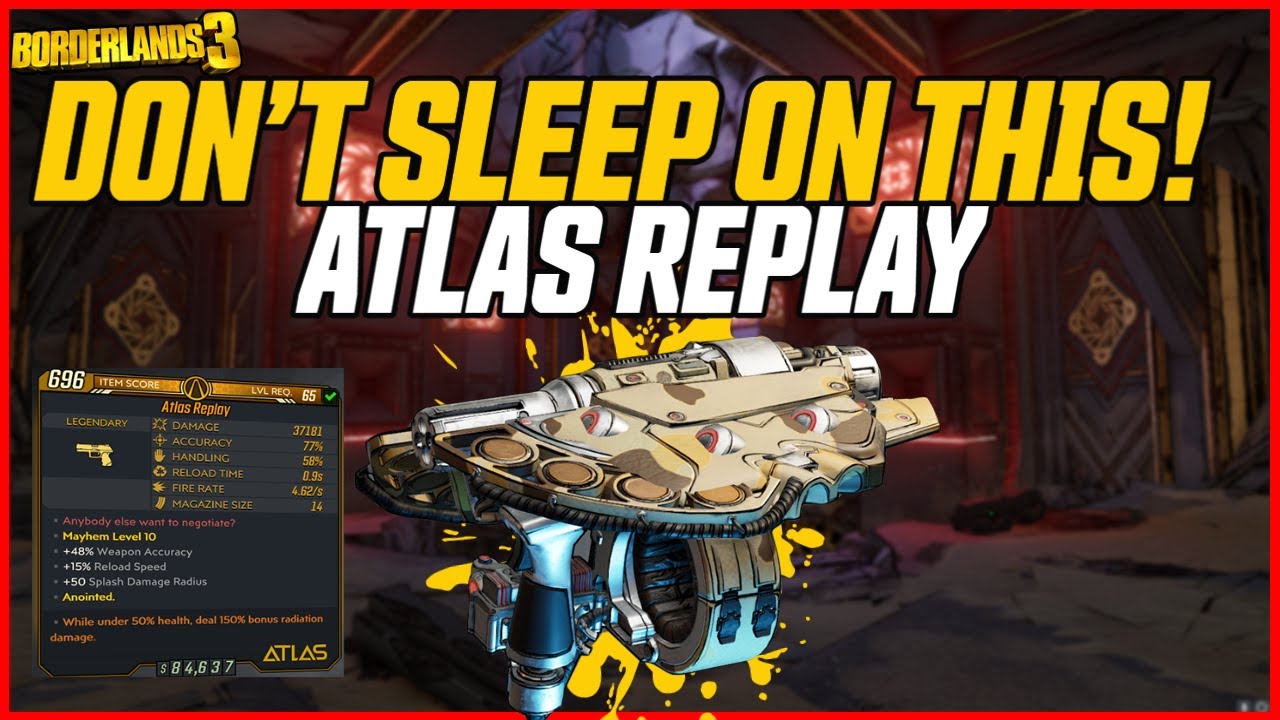 Don t Sleep On This Weapon Atlas Replay Is AMAZING Borderlands 3 Directors Cut YouTube