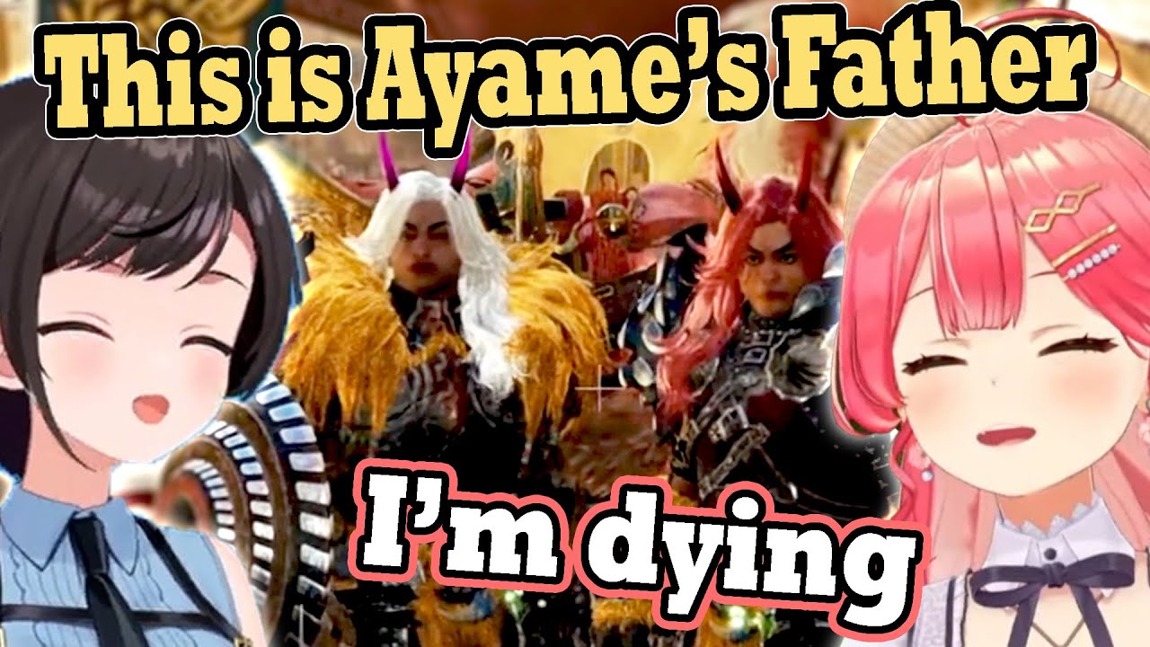 Miko & Subaru Almost PEE THEMSELVES Laughing After Subaru Turns Her Character into Ayame’s Dad! 😂💀